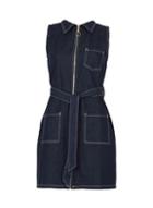 Dorothy Perkins *izabel London Indigo Denim Shift Dress