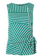 Dorothy Perkins Green Striped Top