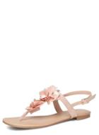 Dorothy Perkins Nude Flower Corsage Sandals
