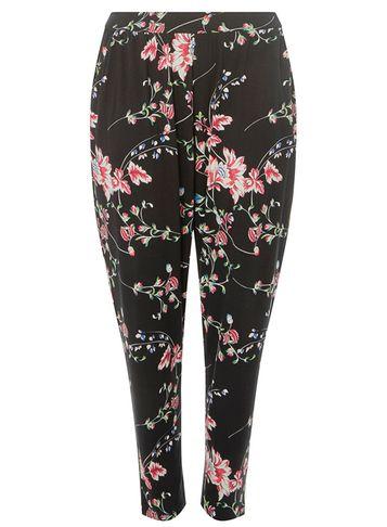 Dorothy Perkins Dp Curve Oriental Print Joggers