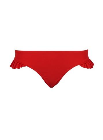 *pieces Red Ruffle Bikini Bottoms