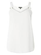 Dorothy Perkins *dp Curve Ivory Metal Tab Camisole Top