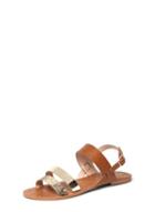 Dorothy Perkins Tan 'frankie' Strappy Sandals
