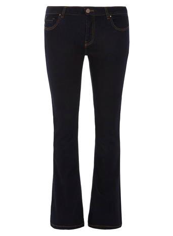Dorothy Perkins Petite Indigo Flared Jeans