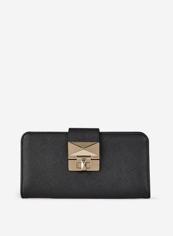 Dorothy Perkins Black Twist Lock Purse