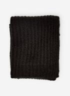 Dorothy Perkins Black Plain Knit Scarf