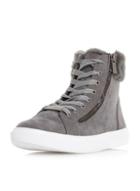 Dorothy Perkins *head Over Heels By Dune Everley Grey Trainers
