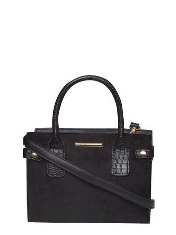Dorothy Perkins Black Mini Tab Tote Bag