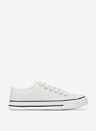 Dorothy Perkins White Icon Canvas Trainers
