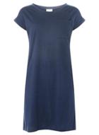 Dorothy Perkins *vila Navy Pocket T-shirt Dress