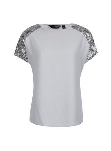 Dorothy Perkins Silver Sequin Trim T-shirt