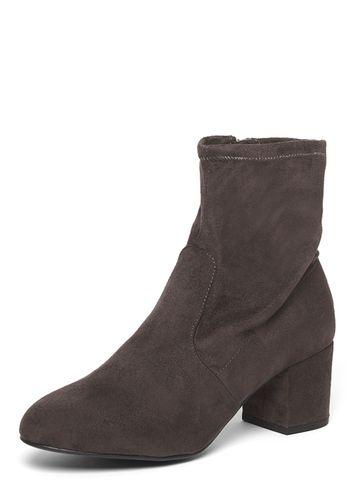 Dorothy Perkins Wide Fit Grey 'allstar' Boots