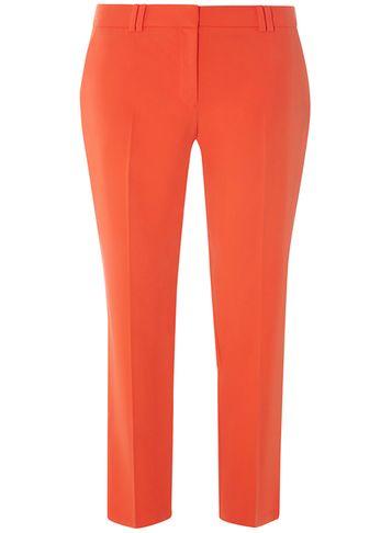 Dorothy Perkins Red Double Loop Ankle Grazer Trousers