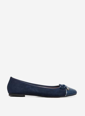 Dorothy Perkins Navy 'pisa' Ballerina Pumps