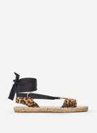 Dorothy Perkins Multi Colour Leopard Print 'frenchie' Espadrille Sandals
