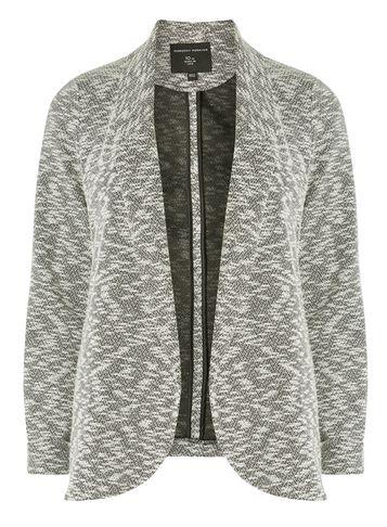 Dorothy Perkins Monochrome Snit Throw On Blazer