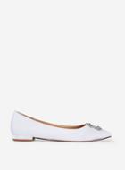 *showcase Wide Fit White 'peyton' Pumps