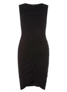 Dorothy Perkins Black Ruched Bodycon Dress