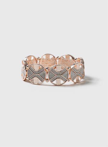 Dorothy Perkins Geometric Glitter Bracelet