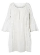 Dorothy Perkins *dp Beach Ivory Lace Insert Detail Shift Dress