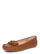 Dorothy Perkins Tan Wide Fit 'ladybird' Moccasin Loafers