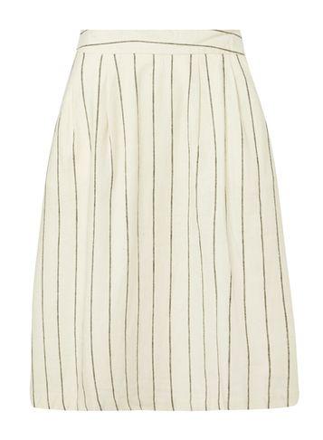 Dorothy Perkins *vero Moda White Stripe Skirt