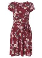 Dorothy Perkins *billie & Blossom Petite Pink Floral Tea Dress