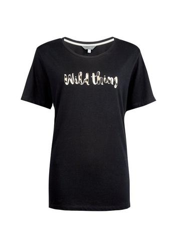 Dorothy Perkins *tall Black 'wildthing' T-shirt