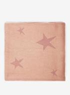 Dorothy Perkins Pink Knitted Star Scarf