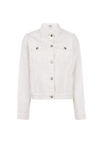 Dorothy Perkins *tall White Denim Jacket
