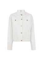 Dorothy Perkins *tall White Denim Jacket