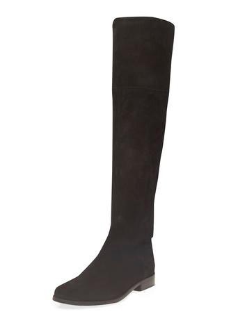 Dorothy Perkins Black Suede 'tallulah' Knee High Boots