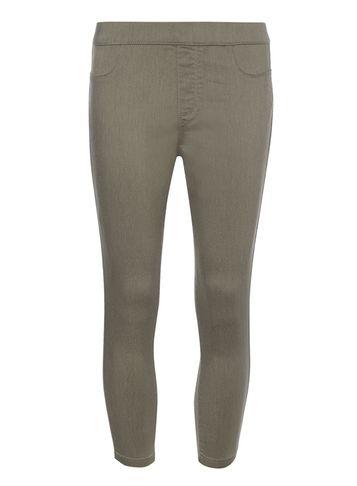 Dorothy Perkins Petite Khaki 'eden' Ankle Grazer Jeggings