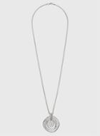 Dorothy Perkins Silver Organic Circle Necklace