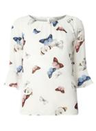 Dorothy Perkins *billie & Blossom Multi Coloured Butterfly Print Top