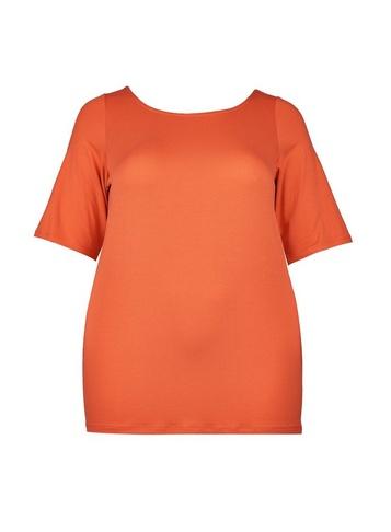 Dorothy Perkins *dp Curve Orange Cross Back Top