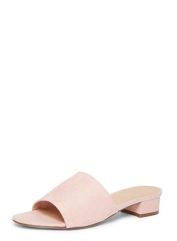 Dorothy Perkins Pink Wide Fit 'foster' Mules