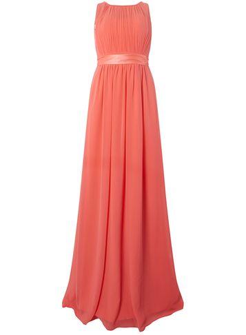 Dorothy Perkins *showcase Tall Coral Natalie' Maxi Dress