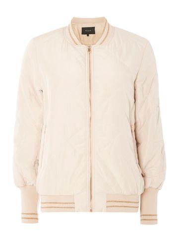 Dorothy Perkins *vila Rose Gold Bomber Jacket
