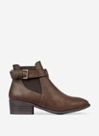 Dorothy Perkins Chocolate 'molino' Jodphur Ankle Boots