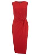 Dorothy Perkins Luxe Red Ruched Dress