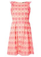Dorothy Perkins Pink Embroidered Prom Dress