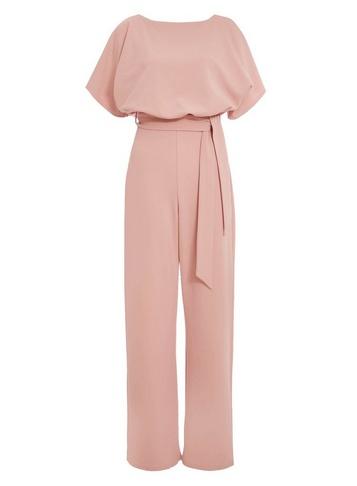 *quiz Belted Palazzo Jumpsuit