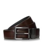 Dune London Oscar Leather Reversible And Adjustable Belt