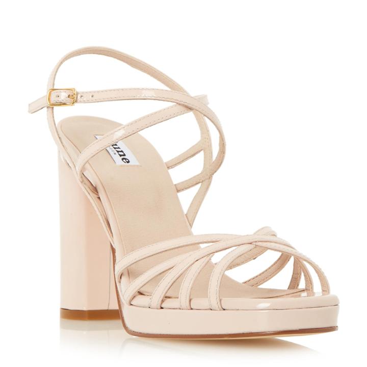Dune London Magdalane Block Heel Strappy Sandal