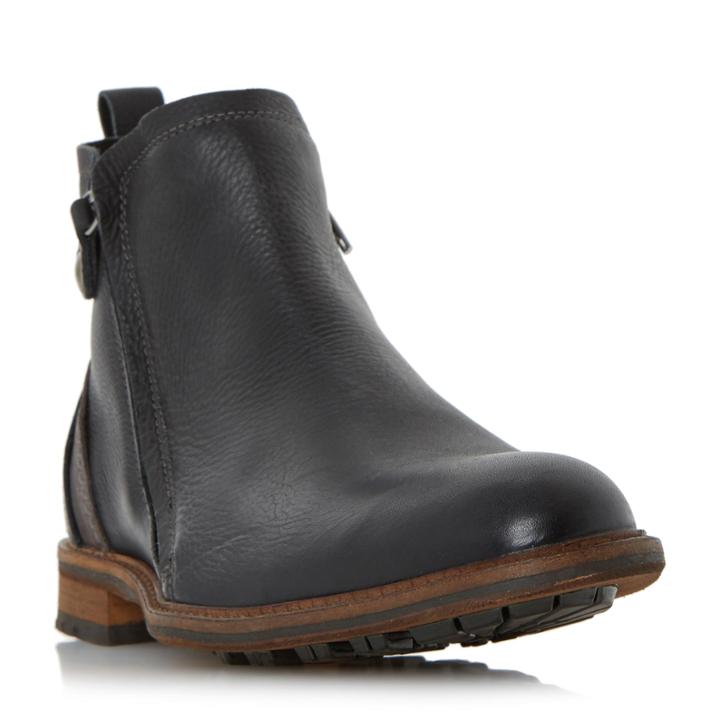 Dune London Colonel Cleated Sole Ankle Boot