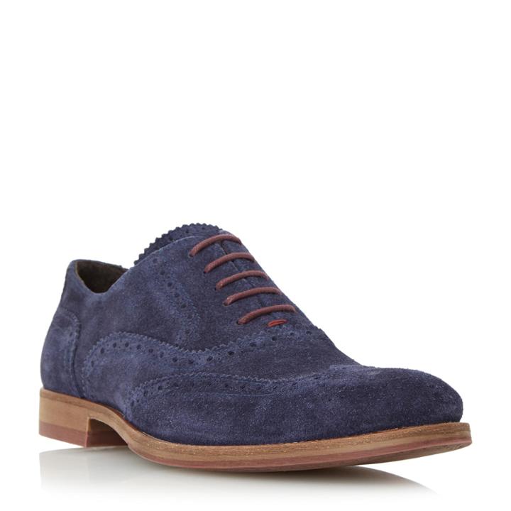 Dune London Budleigh Colour Pop Lace Suede Brogue