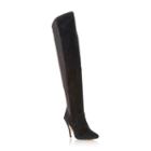 Dune London Stretchy Stretch Over The Knee Heeled Boot
