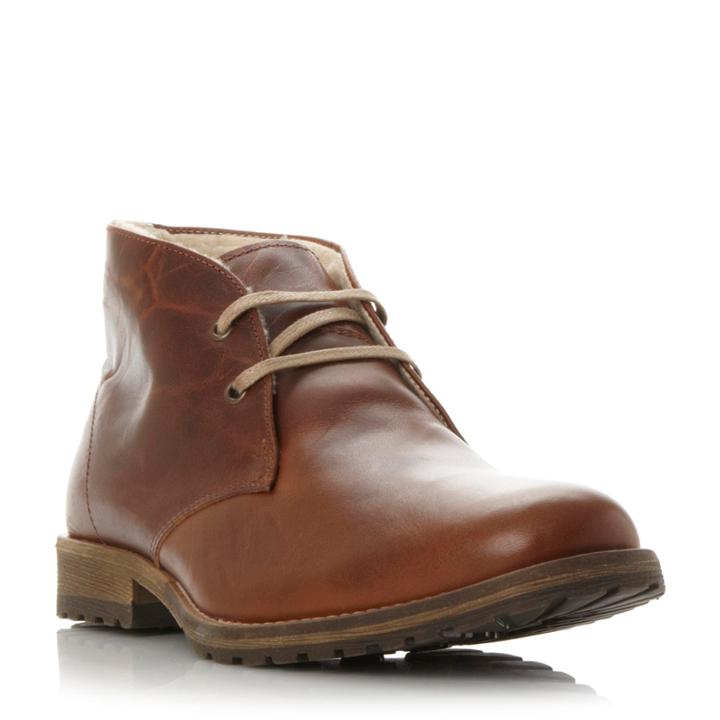 Dune London Columbo Warm Lined 2 Eye Lace Up Chukka Boot