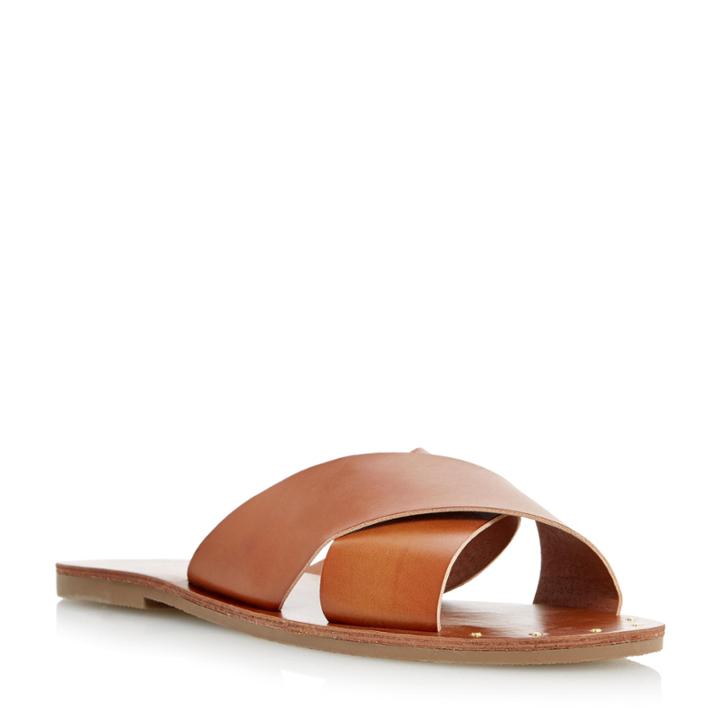 Head Over Heels By Dune Landal Studded Cross Strap Sandal